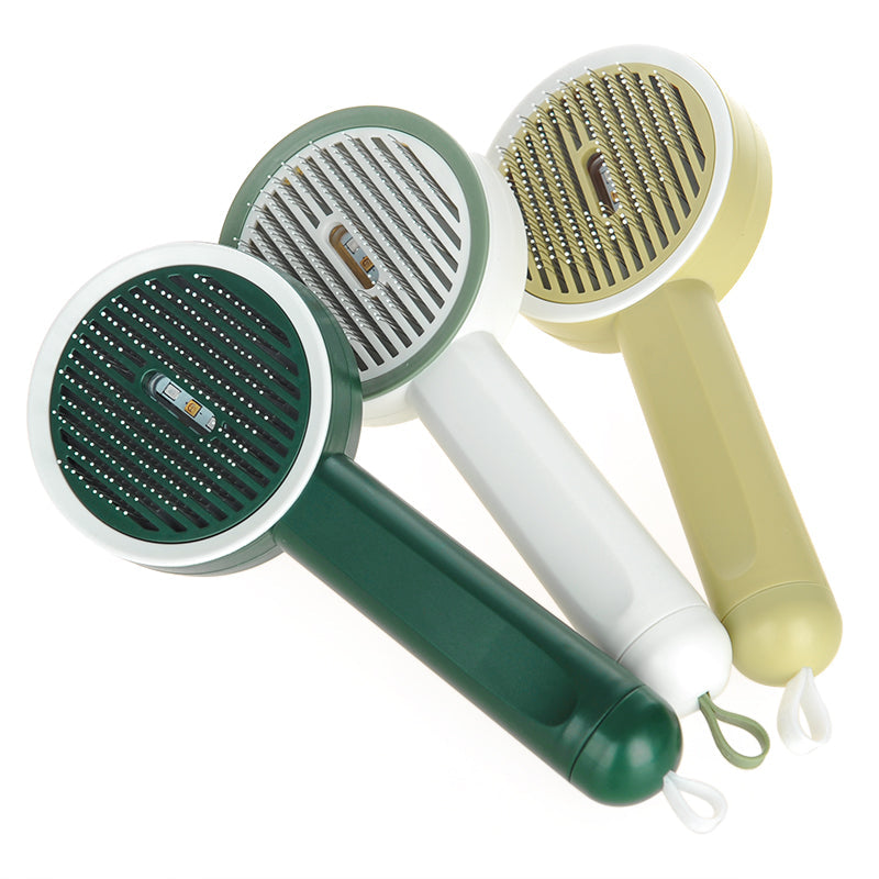 Transform Your Pet's Grooming Routine with the Pet 2 In 1 UVC Detection Grooming Comb