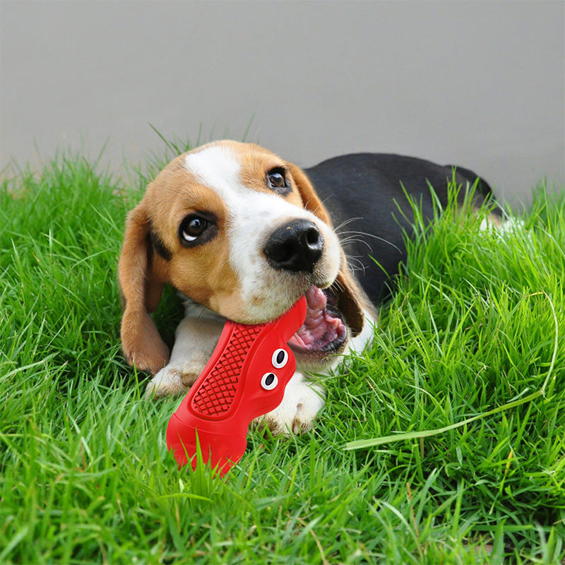 Unleash the Fun with Our Pet Rugby Rubber Chewing Vocal Toy