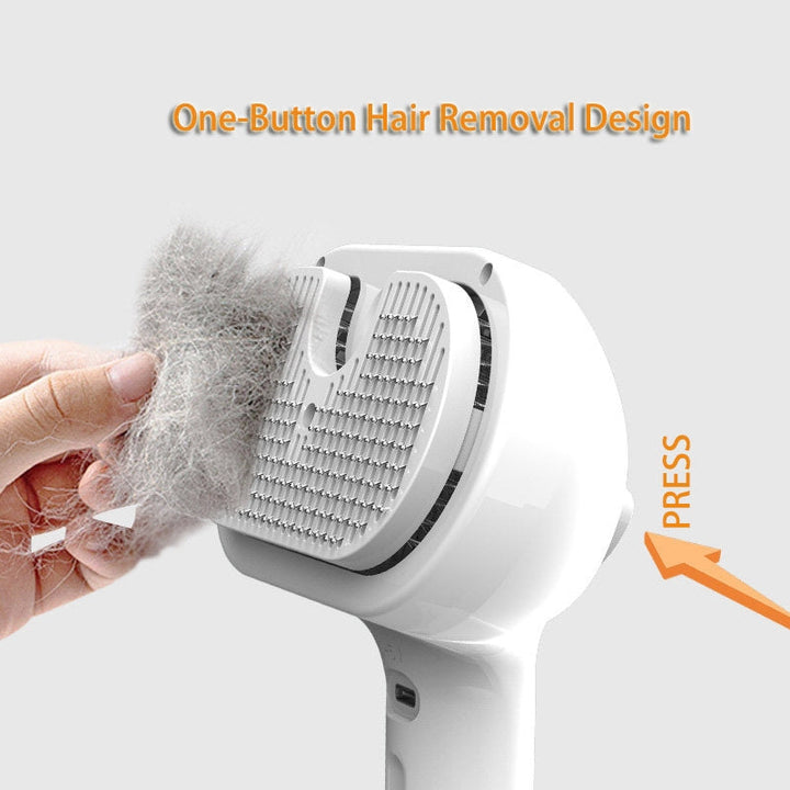 Unleash the Grooming Revolution with the Pet Self Cleaning Grooming Comb Mist Brush
